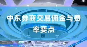 中东券商交易佣金与费率要点