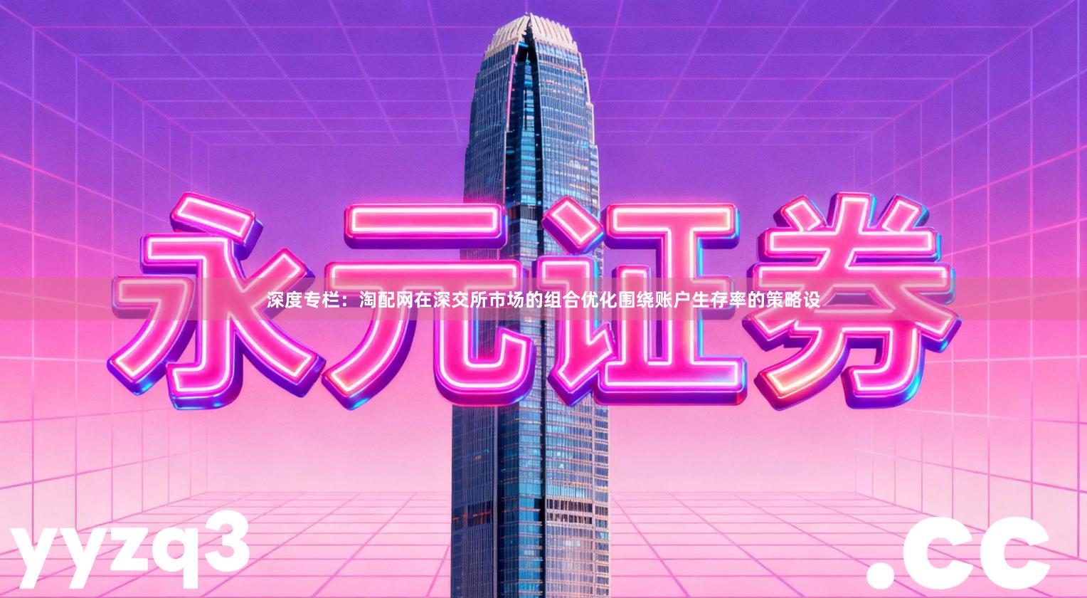 深度专栏:淘配网在深交所市场的组合优化围绕账户生存率的策略设